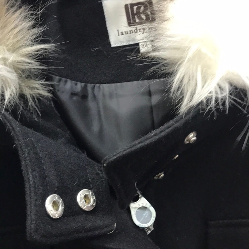 Laundry by design wool detachable wool coat,NWT - Picture 7 of 8